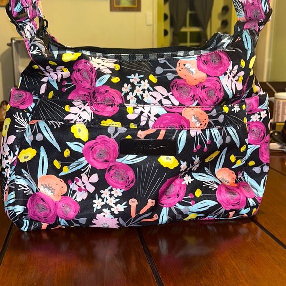 JuJuBe Be 3 Bag Set | Black & Bloom Hobobe - Picture 3 of 12